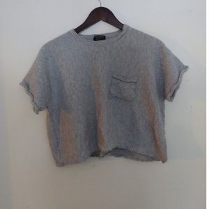 Rag & Bone 100% Cashmere crop top